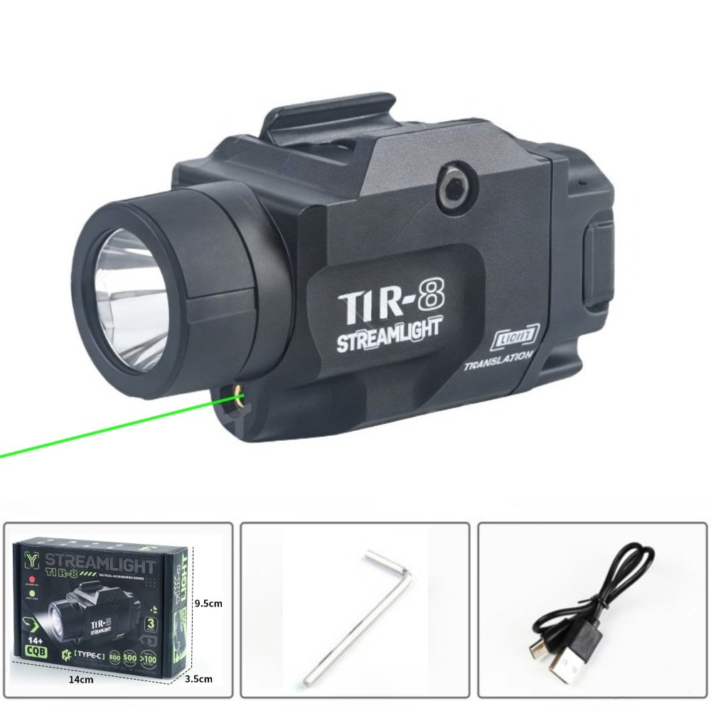 Timing Light Gun - Lampe torche tactique LED pour pistolet,