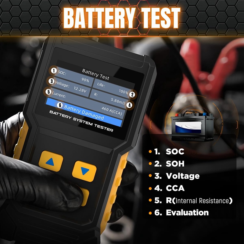 Battery Load Tester - Super Vente Testeur de Batterie de