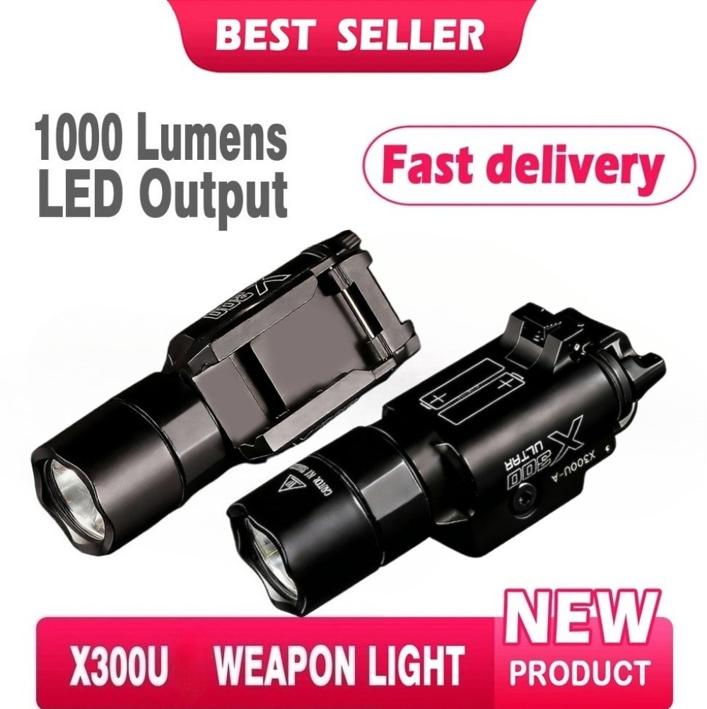 Timing Light Gun - Lampe torche tactique LED 1000 Lumens,