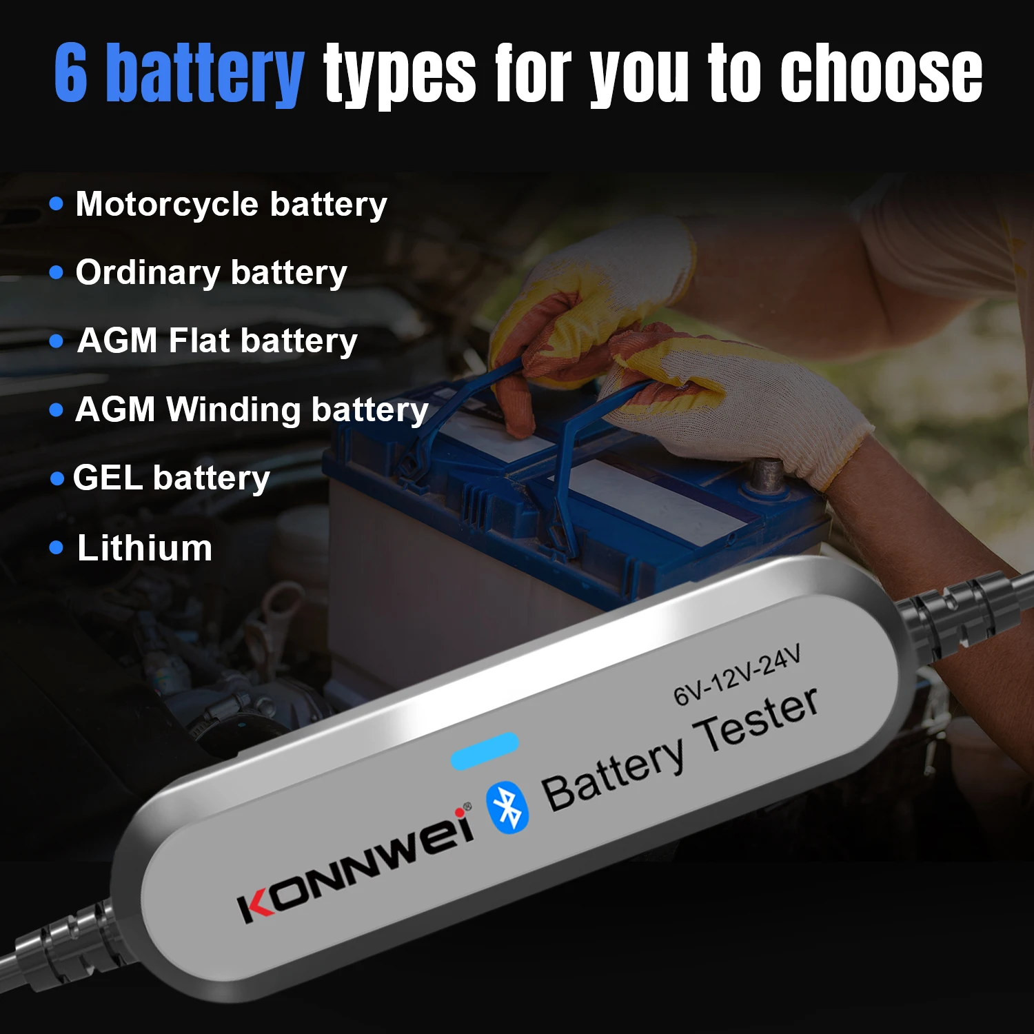 2026 KONNWEI BK200 Testeur de  - Battery Load Tester avis et prix